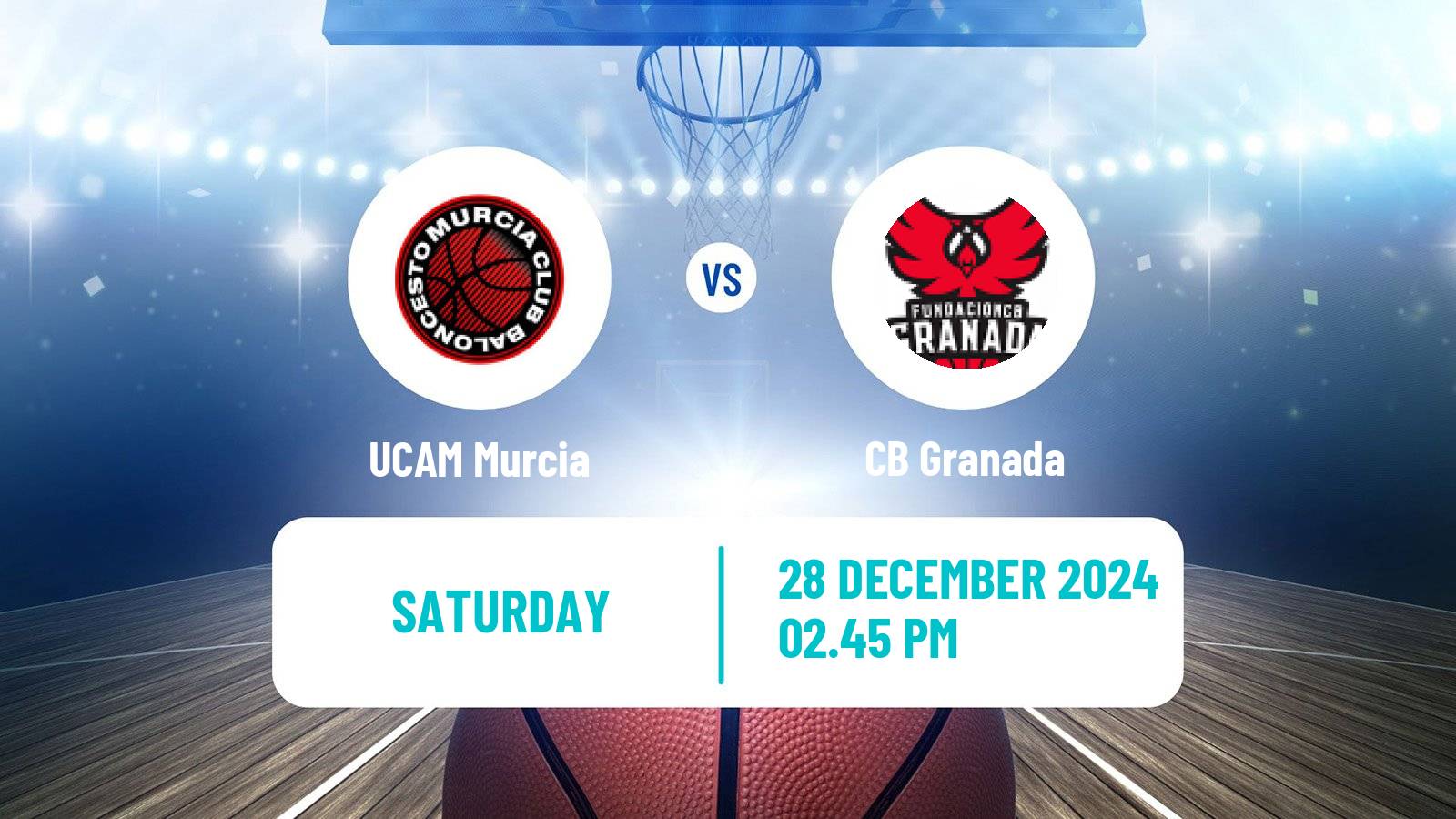 Basketball Spanish ACB League UCAM Murcia - Granada