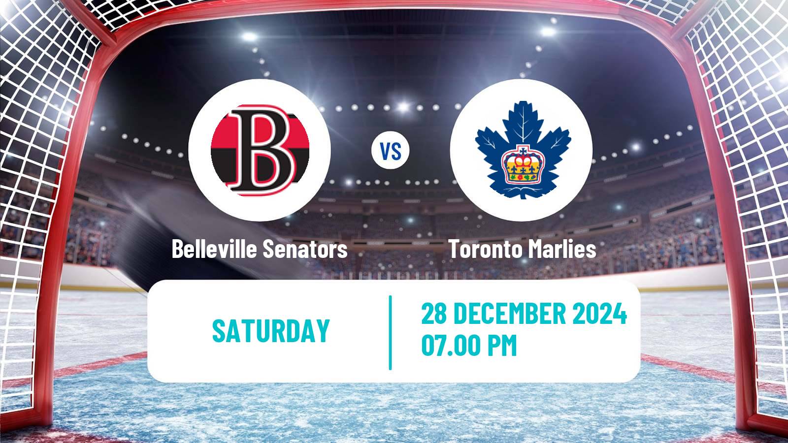 Hockey AHL Belleville Senators - Toronto Marlies