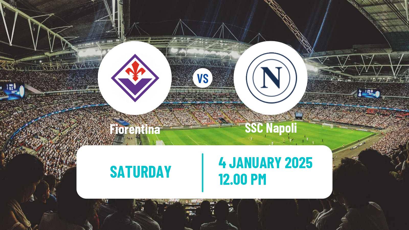 Soccer Italian Serie A Fiorentina - Napoli