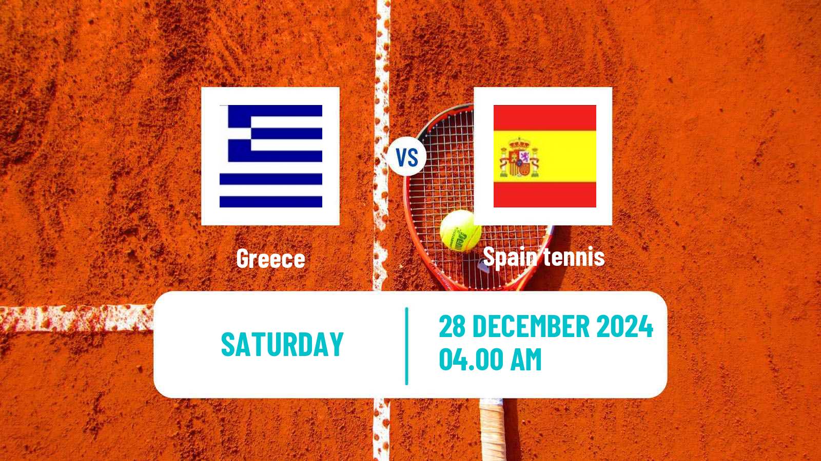 Tennis United Cup Teams Mix Tennis Greece - Spain