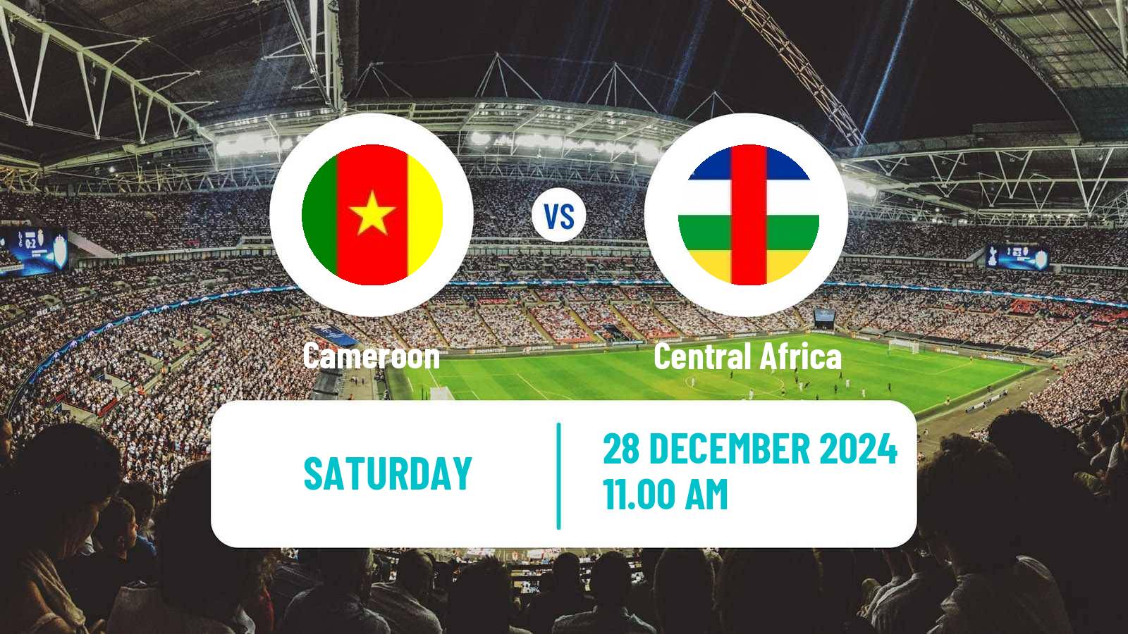 Soccer African Nations Championship Cameroon - Central Africa