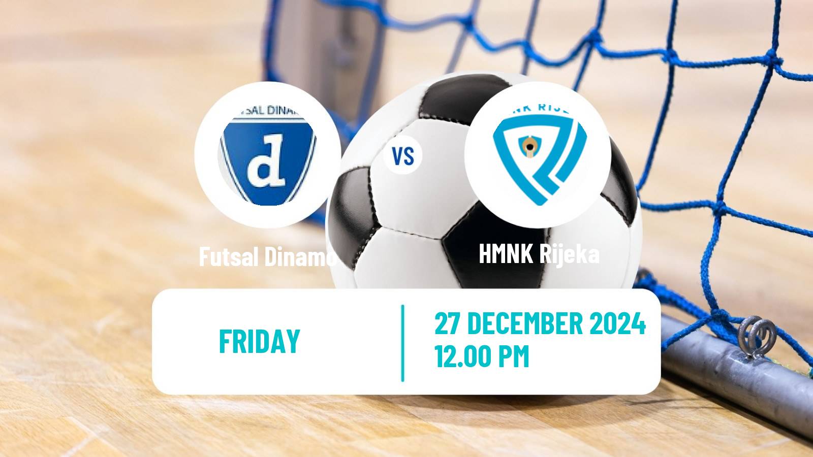 Futsal Croatian 1 HMNL Futsal Dinamo - Rijeka