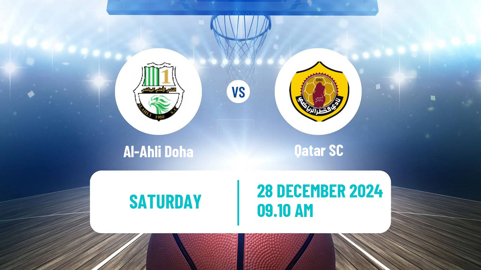 Basketball Qatar Basketball League Al-Ahli Doha - Qatar SC