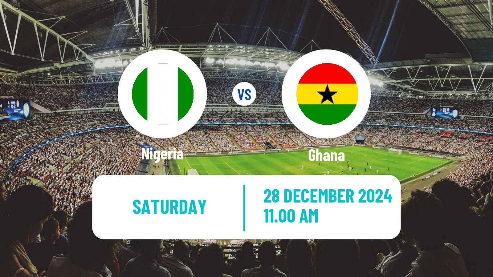 Soccer African Nations Championship Nigeria - Ghana