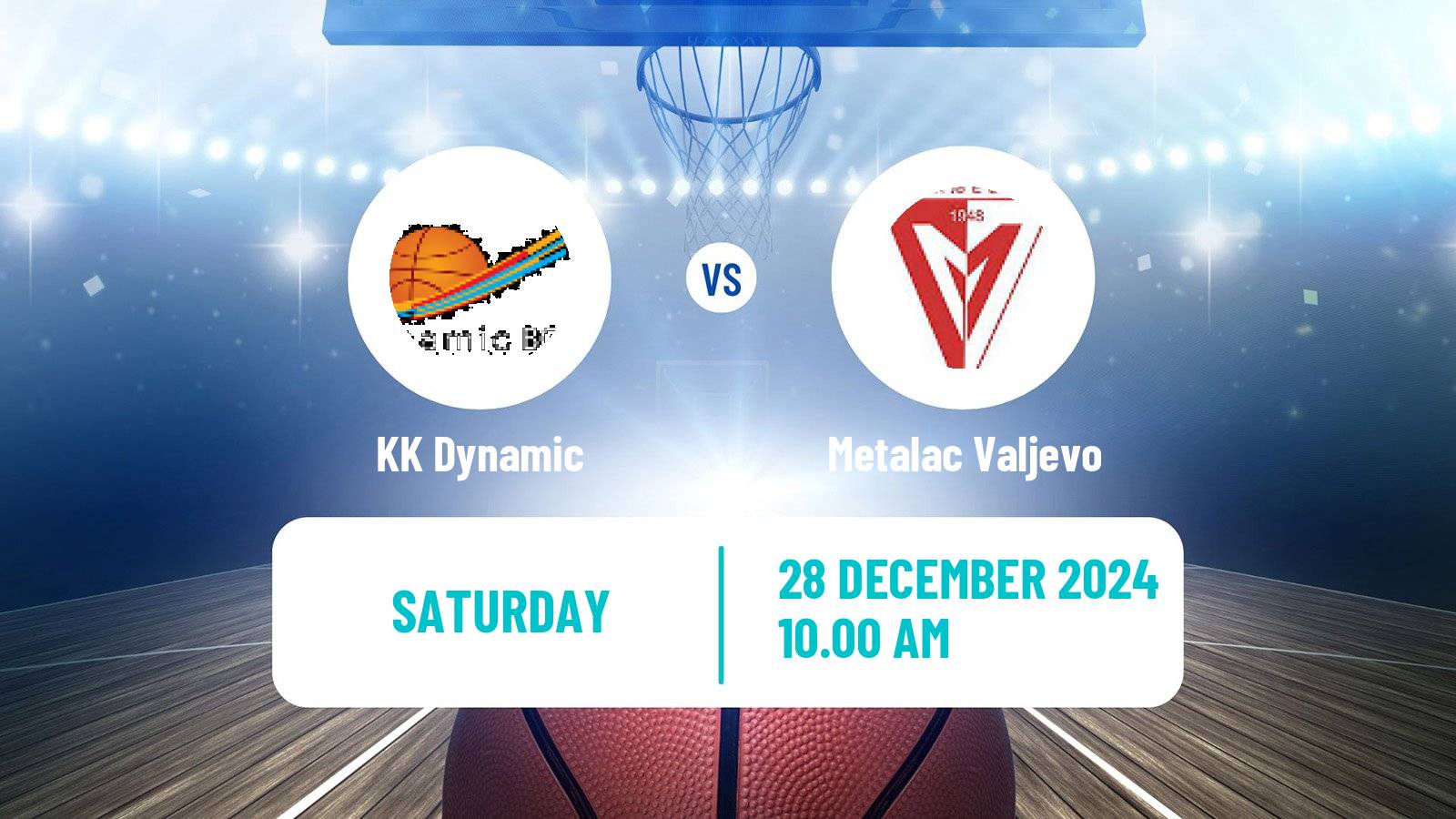 Basketball Serbian First League Basketball Dynamic - Metalac Valjevo