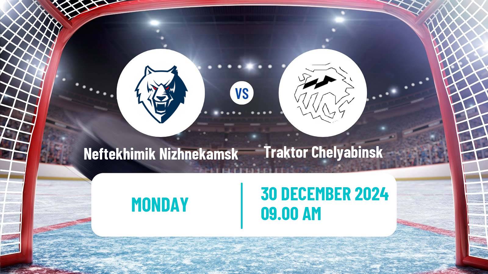 Hockey KHL Neftekhimik Nizhnekamsk - Traktor Chelyabinsk