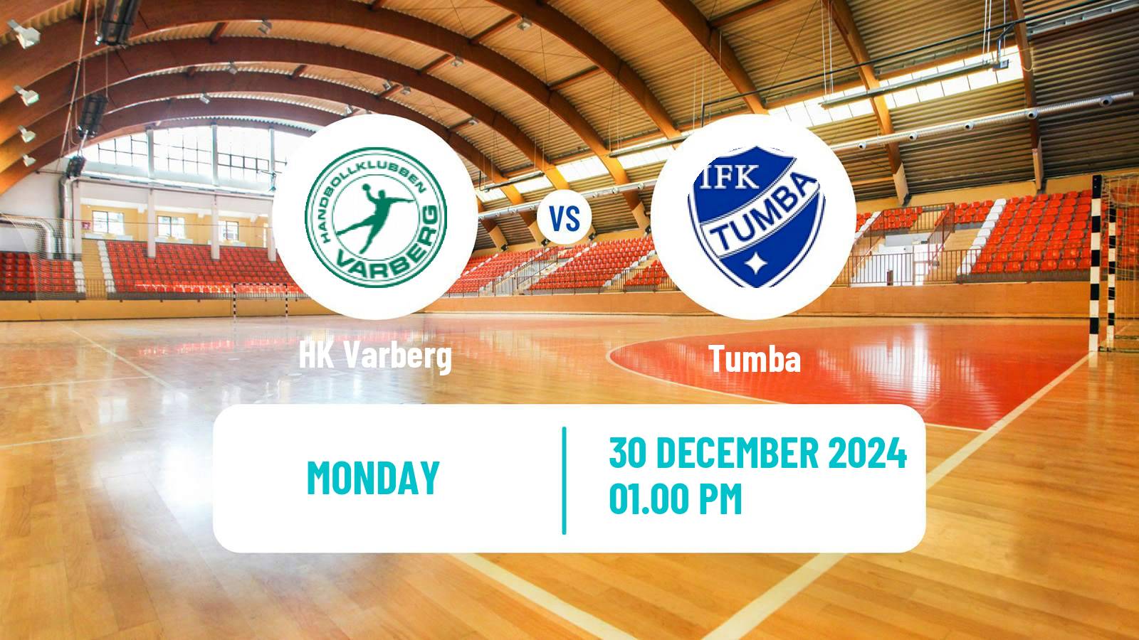 Handball Swedish Allsvenskan Handball Varberg - Tumba