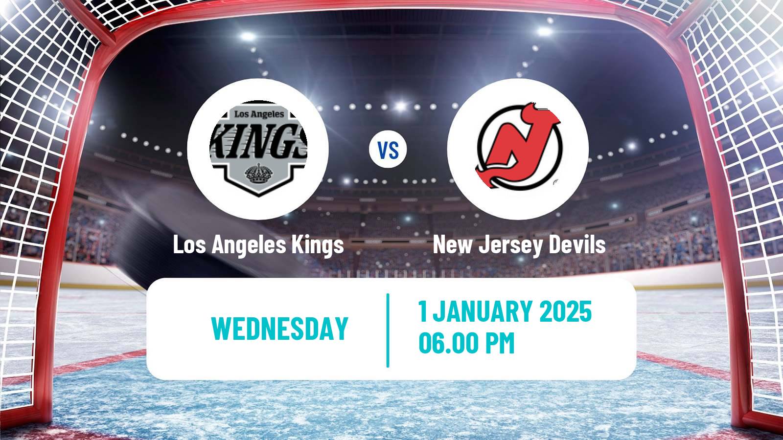 Hockey NHL Los Angeles Kings - New Jersey Devils