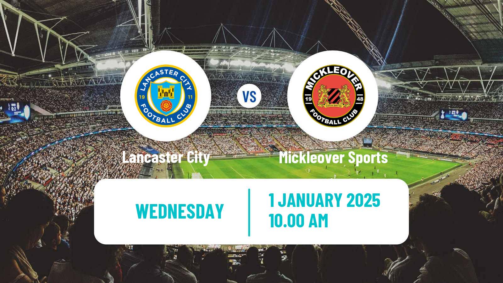 Soccer English NPL Premier Division Lancaster City - Mickleover Sports