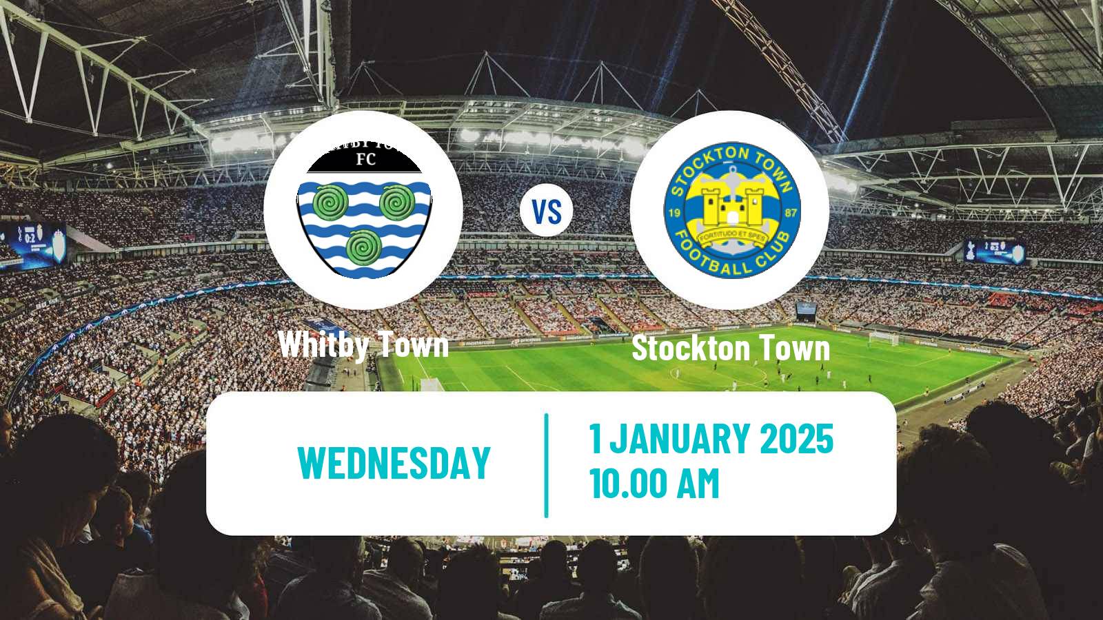 Soccer English NPL Premier Division Whitby Town - Stockton Town