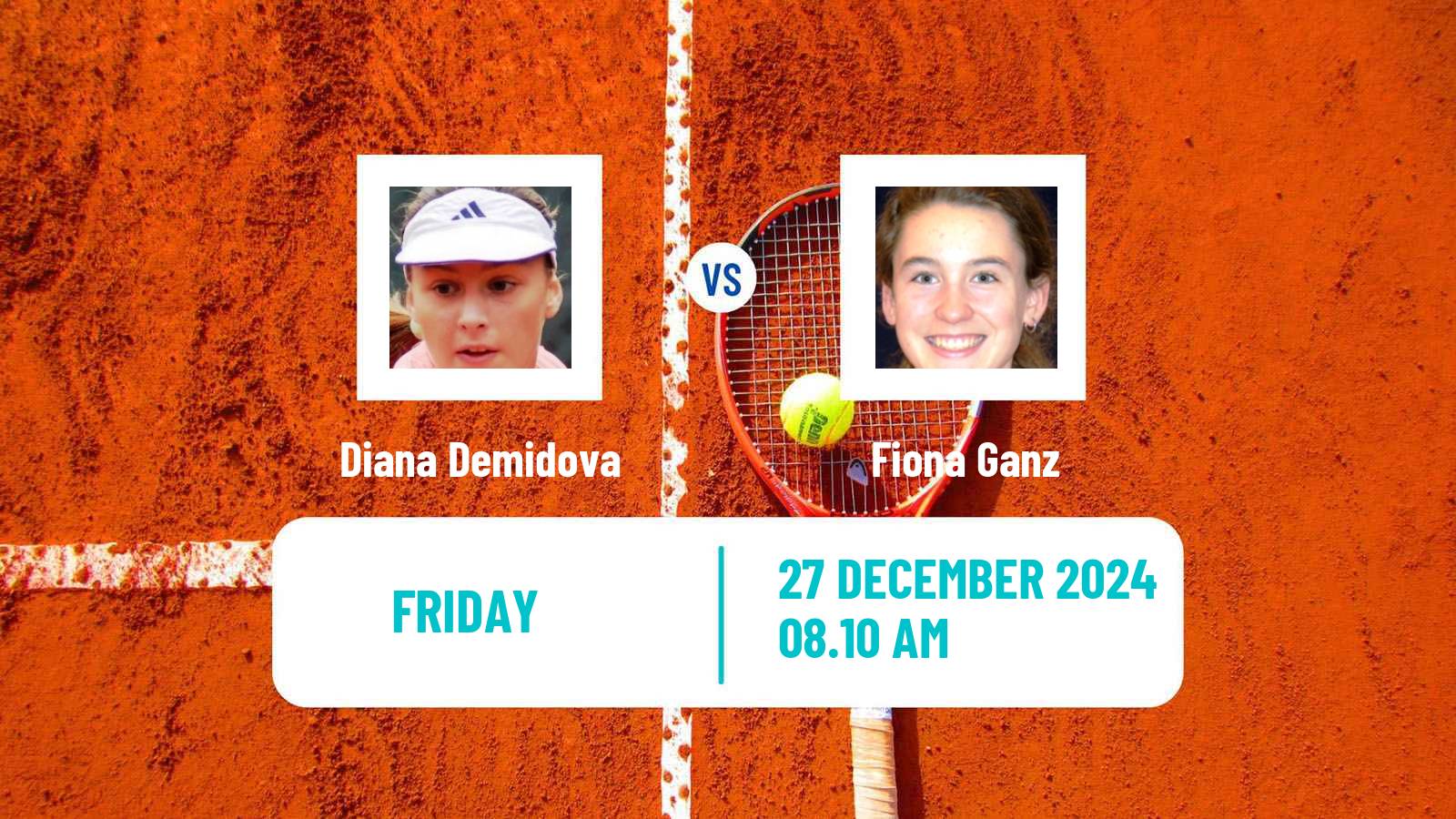 Tennis ITF W15 Antalya 22 Women Diana Demidova - Fiona Ganz