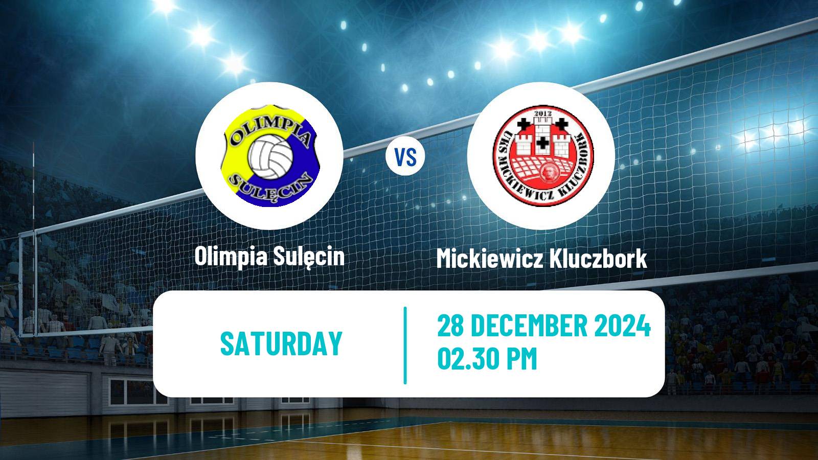 Volleyball Polish I Liga Volleyball Olimpia Sulęcin - Mickiewicz Kluczbork