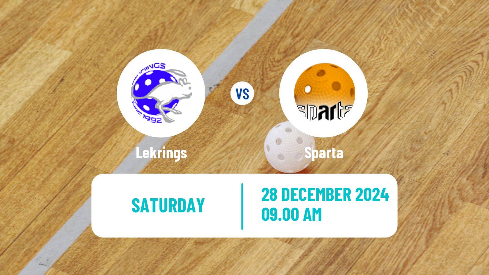 Floorball Latvian Elvi Liga Women Lekrings - Sparta