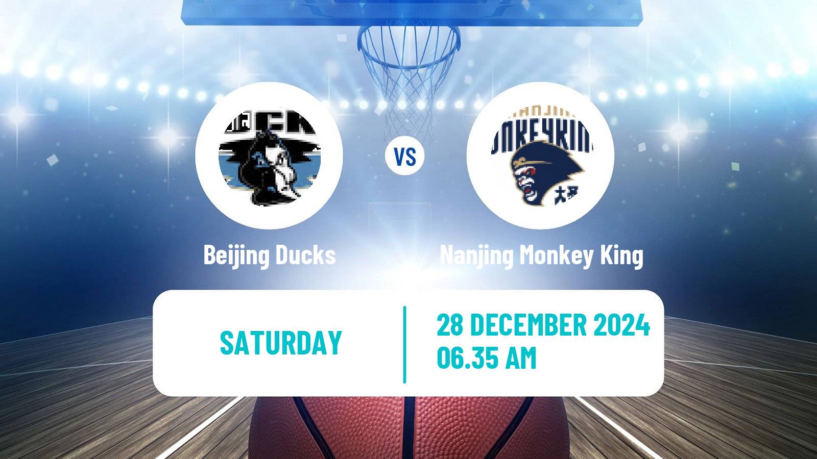 Basketball CBA Beijing Ducks - Nanjing Monkey King