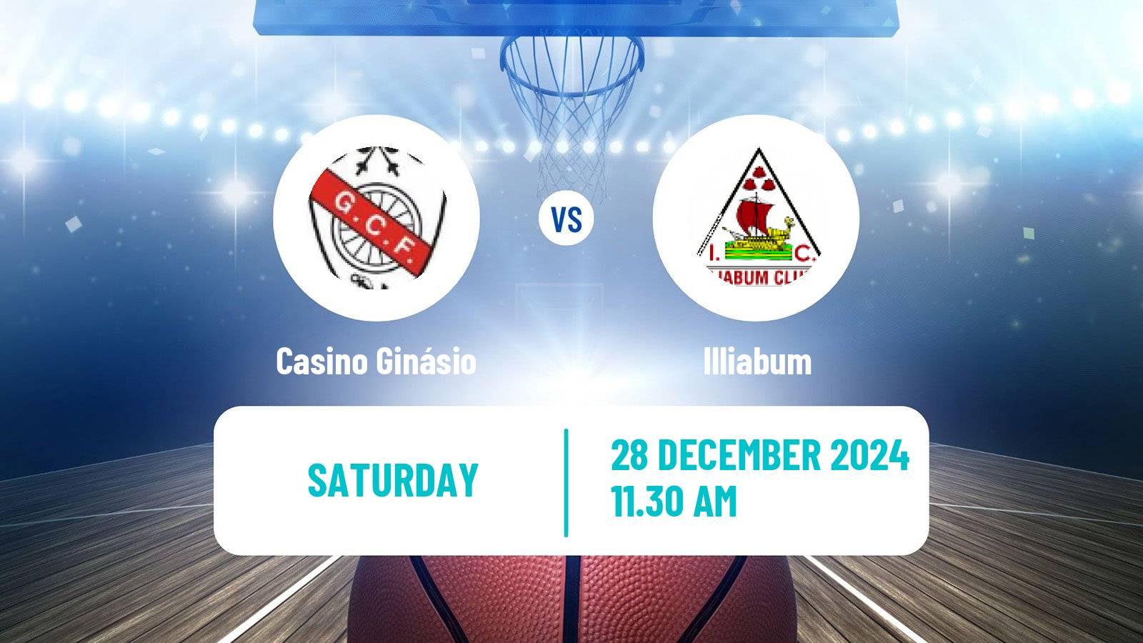 Basketball Portuguese Proliga Basketball Casino Ginásio - Illiabum