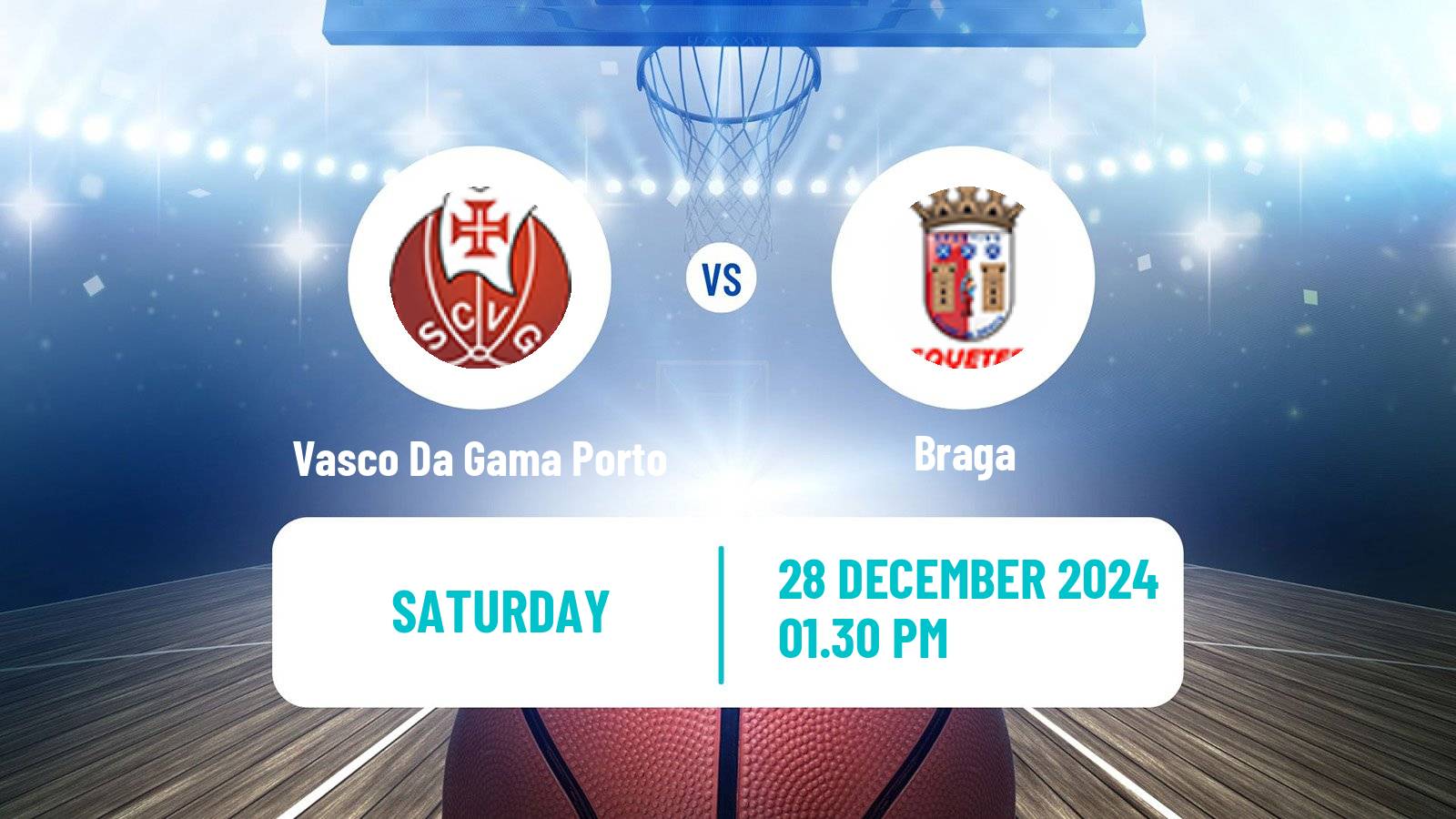 Basketball Portuguese Proliga Basketball Vasco Da Gama Porto - Braga