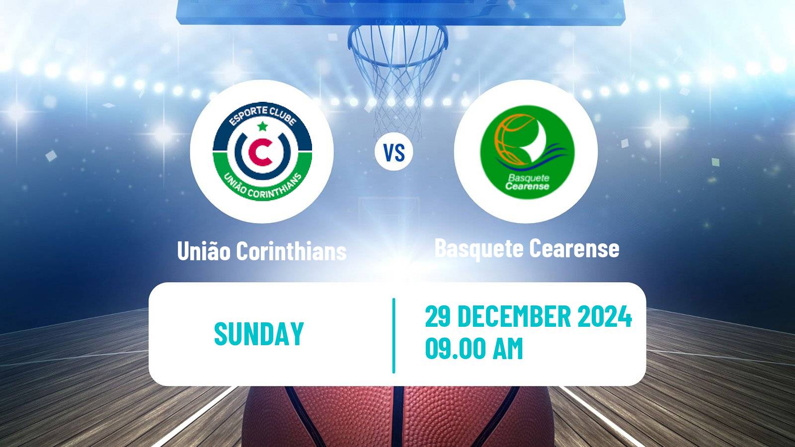 Basketball Brazilian NBB União Corinthians - Basquete Cearense