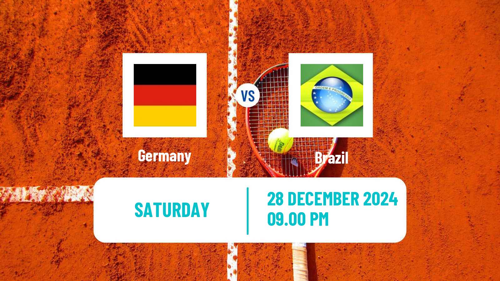 Tennis United Cup Teams Mix Tennis Germany - Brazil