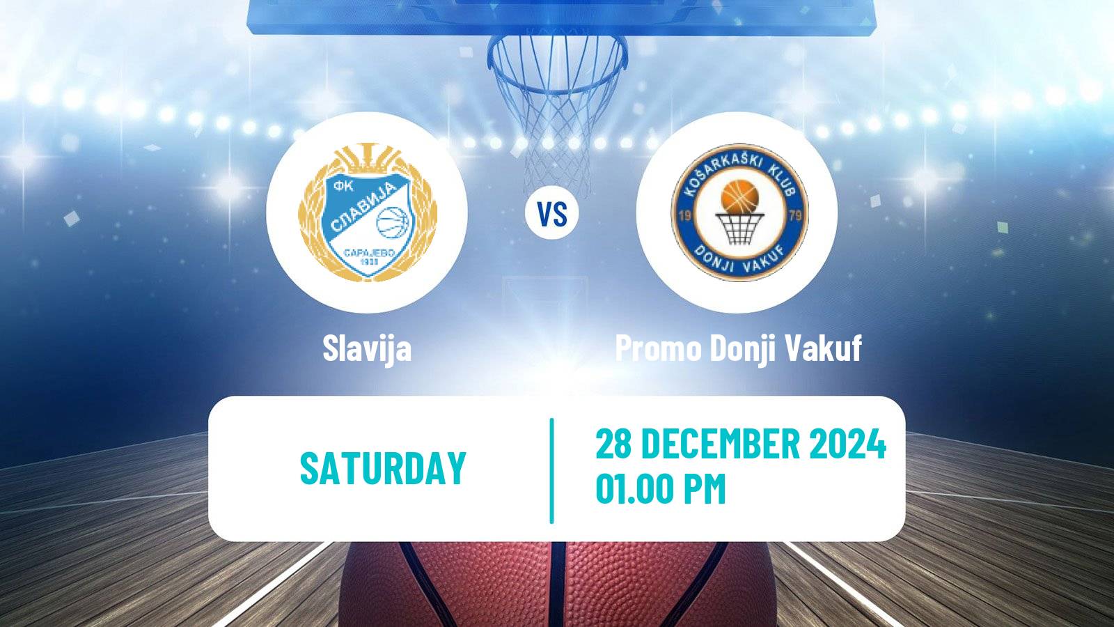 Basketball Bosnian Prvenstvo Basketball Slavija - Promo Donji Vakuf