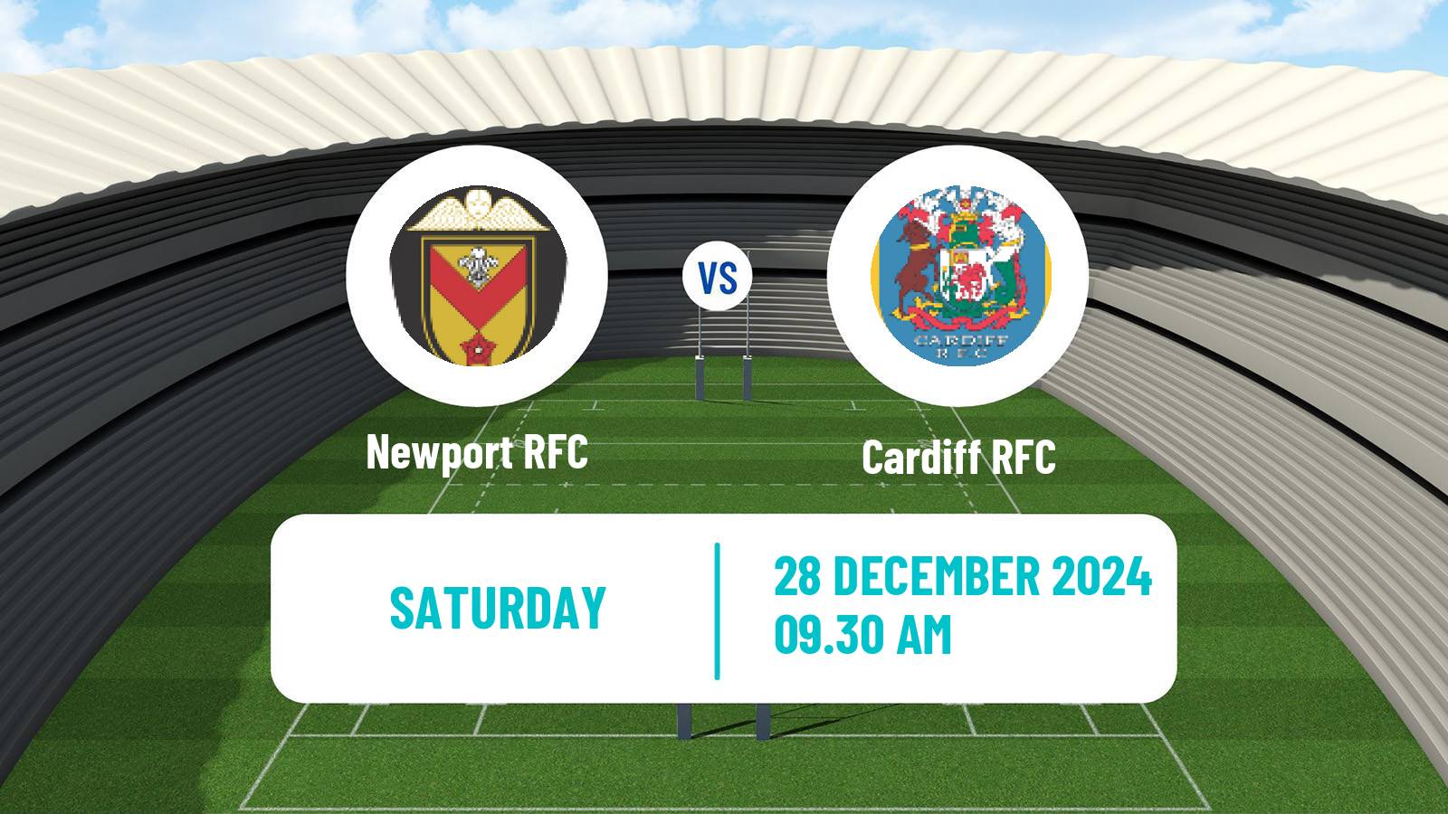 Rugby union Welsh Super Rygbi Cymru Newport - Cardiff