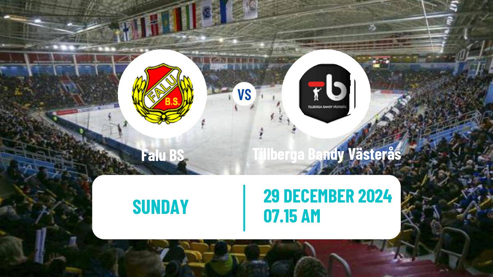 Bandy Swedish Allsvenskan Bandy Falu - Tillberga Bandy Västerås