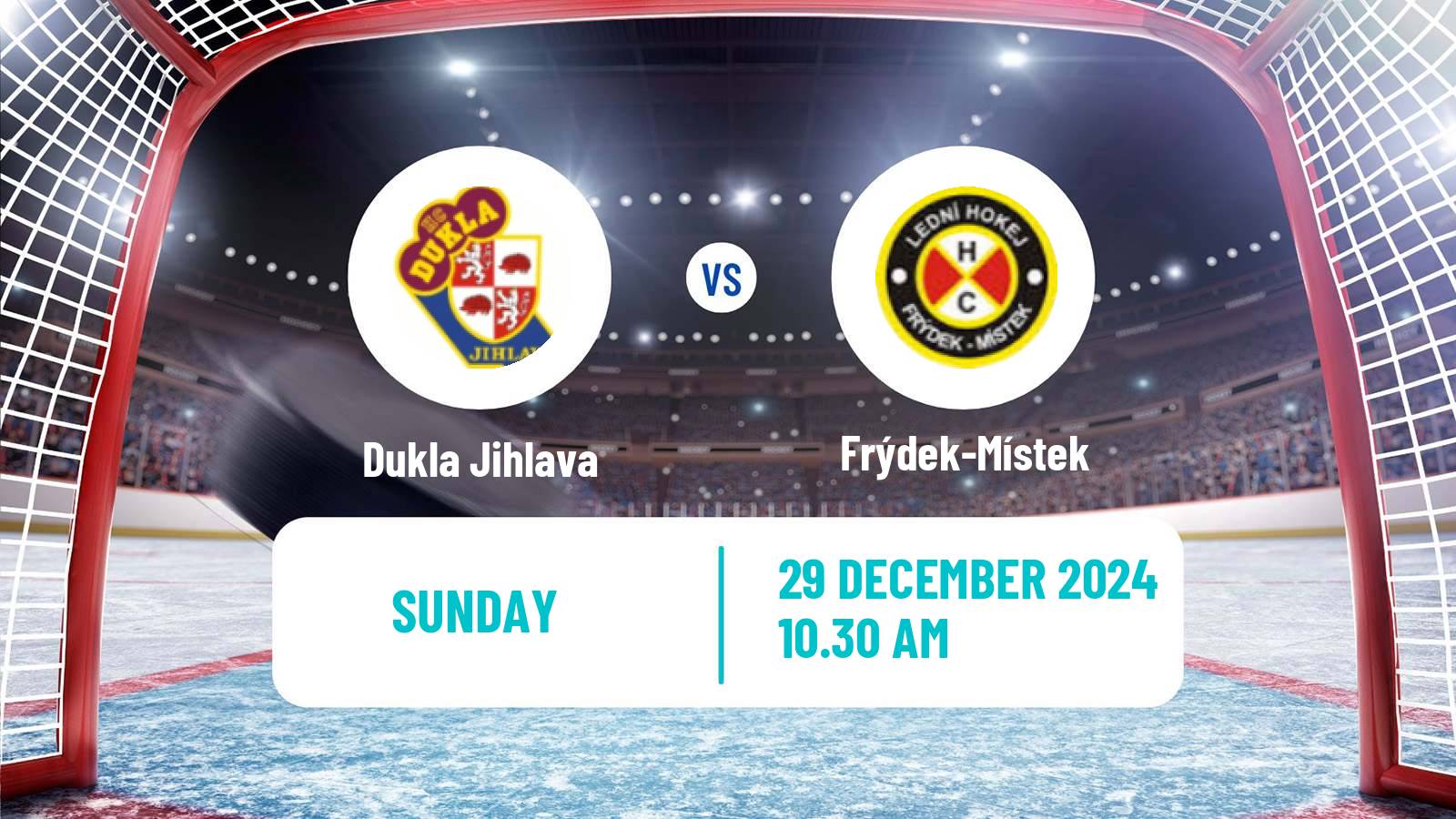 Hockey Czech Chance Liga Dukla Jihlava - Frýdek-Místek