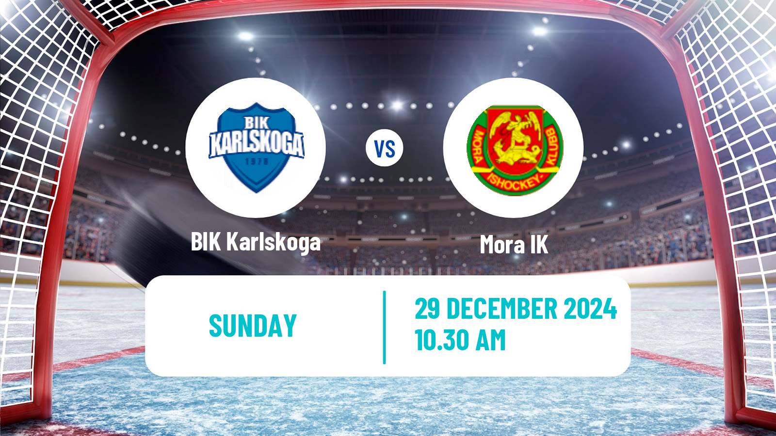 Hockey Swedish Hockey Allsvenskan BIK Karlskoga - Mora