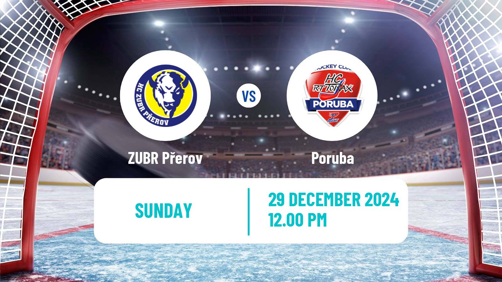 Hockey Czech Chance Liga ZUBR Přerov - Poruba