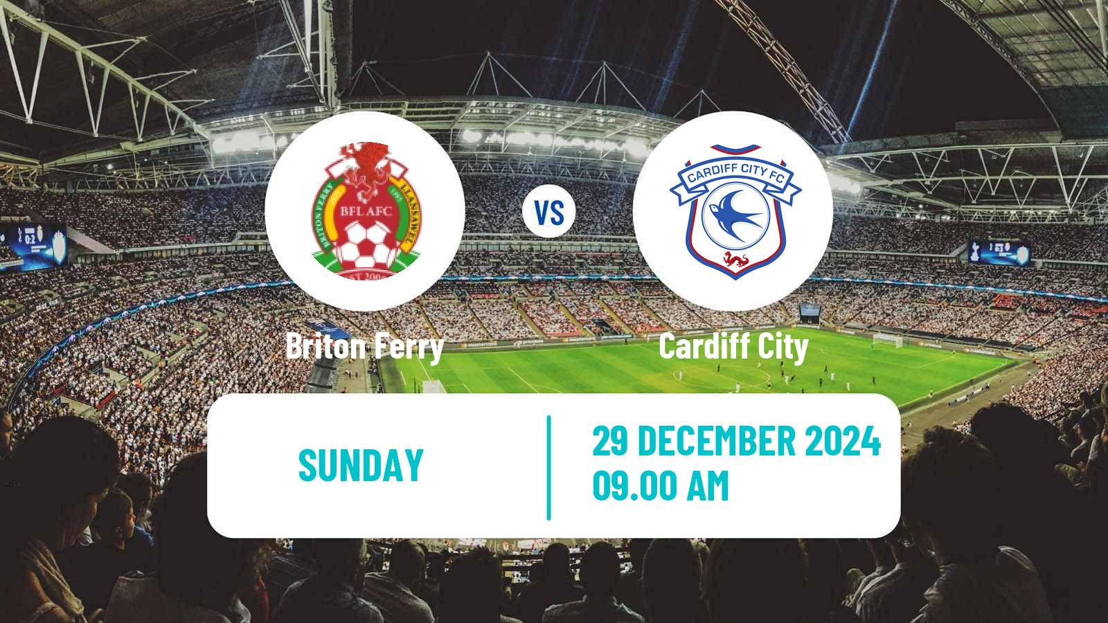 Soccer Welsh Premier Women Briton Ferry - Cardiff City