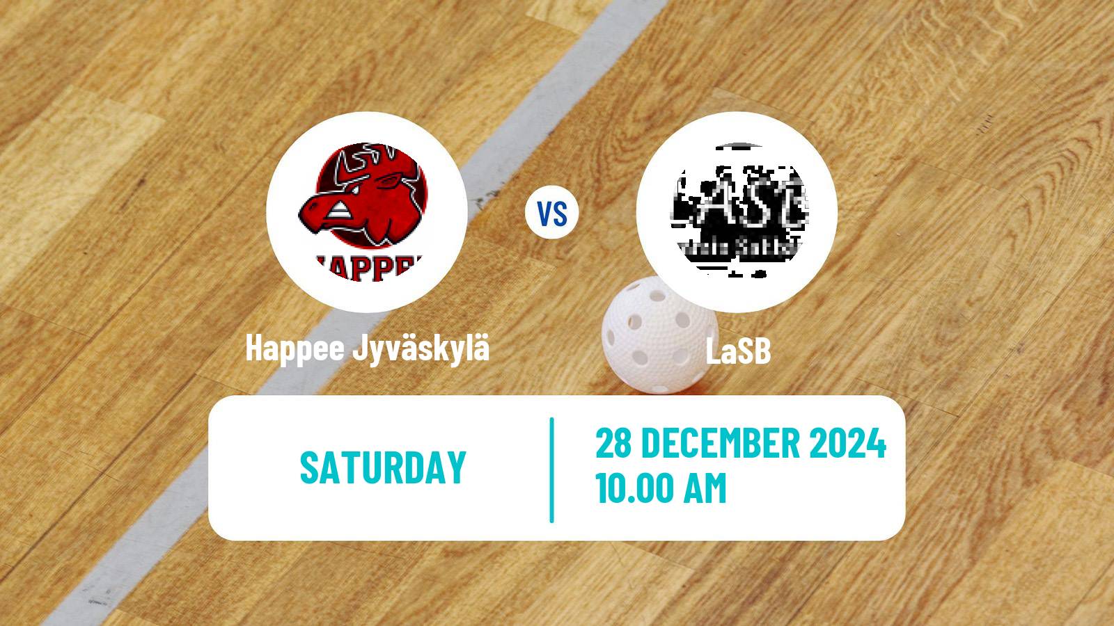 Floorball Finnish F-Liiga Happee Jyväskylä - LaSB