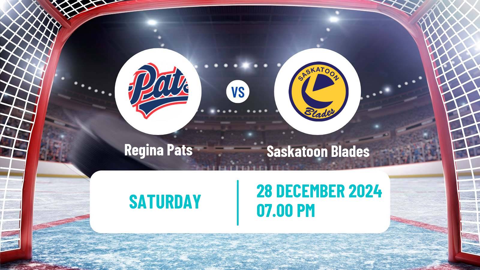 Hockey WHL Regina Pats - Saskatoon Blades