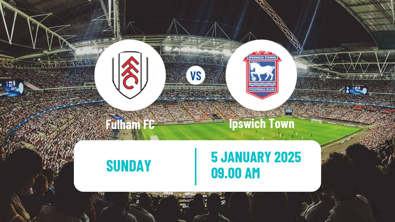 Soccer English Premier League Fulham - Ipswich Town