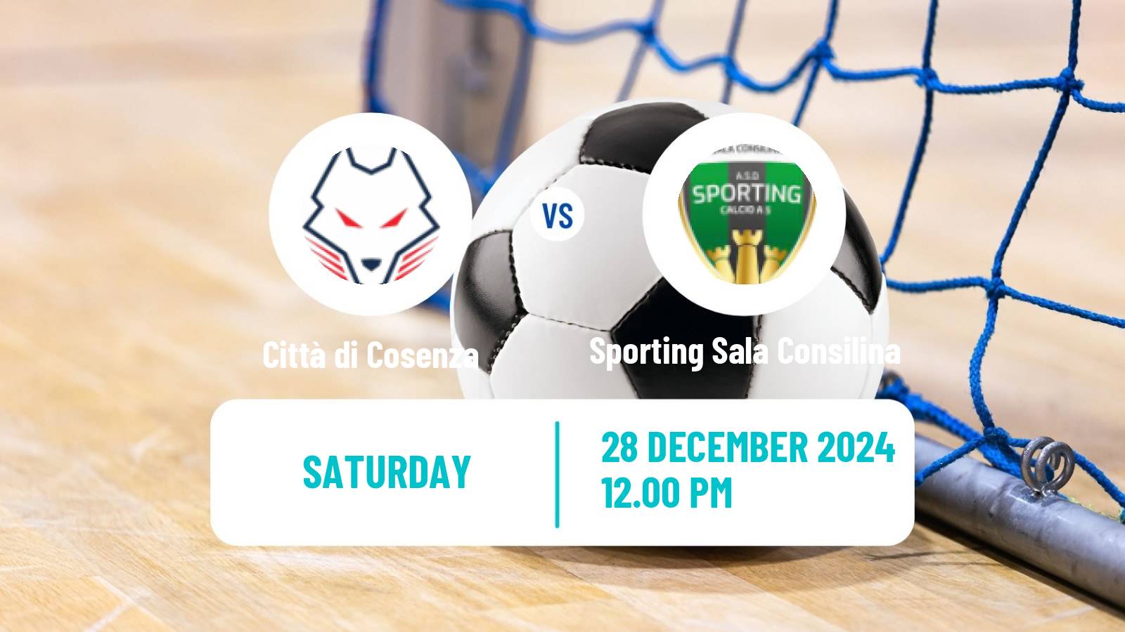 Futsal Italian Serie A Futsal Città di Cosenza - Sporting Sala Consilina