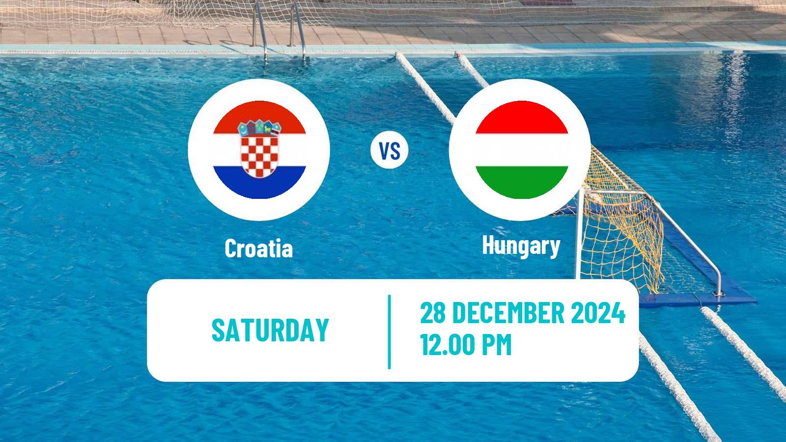 Water polo Friendly International Water Polo Croatia - Hungary