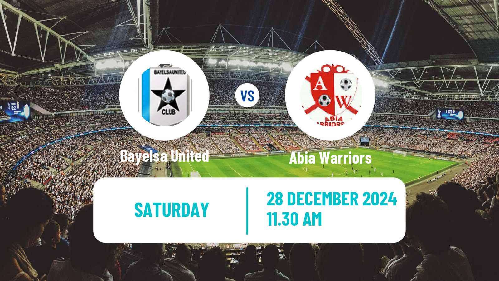 Soccer Nigerian Premier League Bayelsa United - Abia Warriors