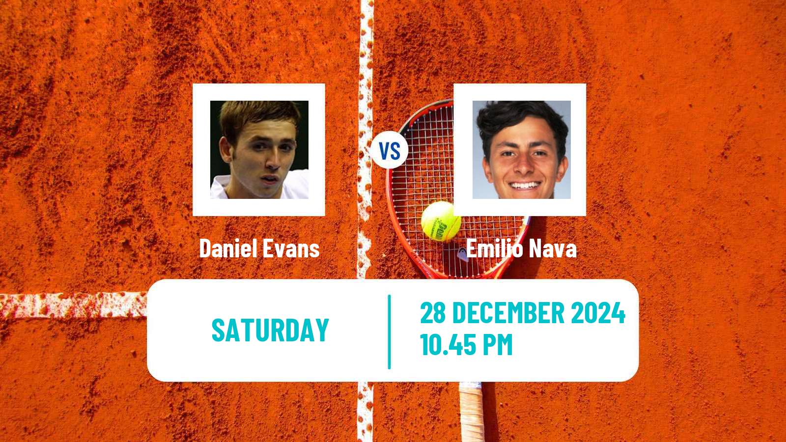 Tennis Canberra Challenger Men Daniel Evans - Emilio Nava