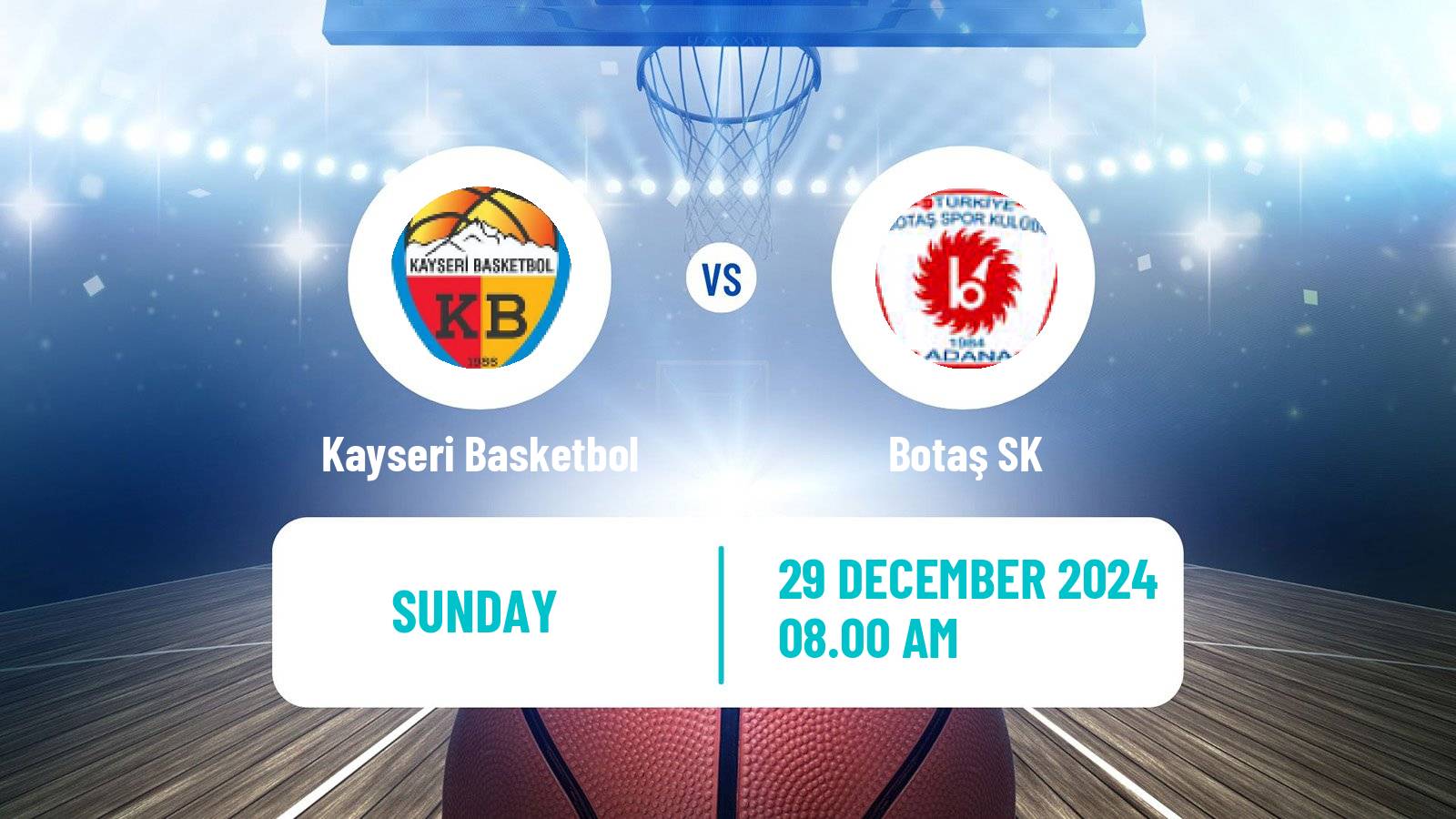 Basketball Turkish Basketball League Women Kayseri Basketbol - Botaş