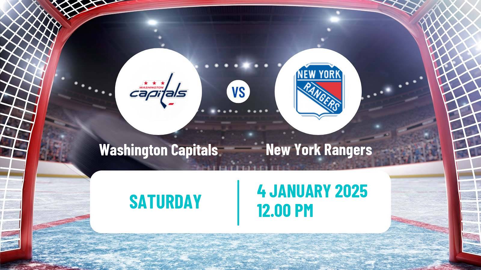 Hockey NHL Washington Capitals - New York Rangers