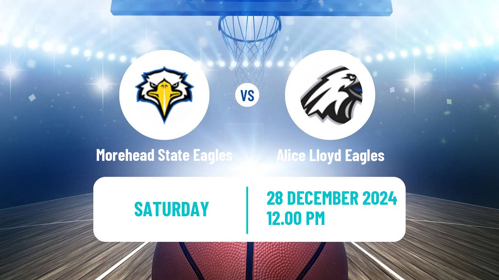 Basketball NCAA College Basketball Morehead State Eagles - Alice Lloyd Eagles