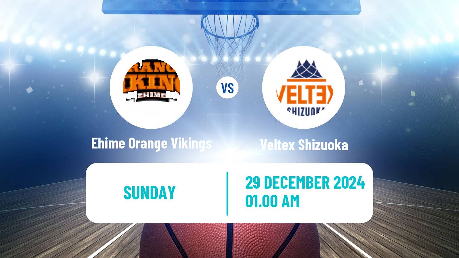 Basketball Japan B2 League Basketball Ehime Orange Vikings - Veltex Shizuoka