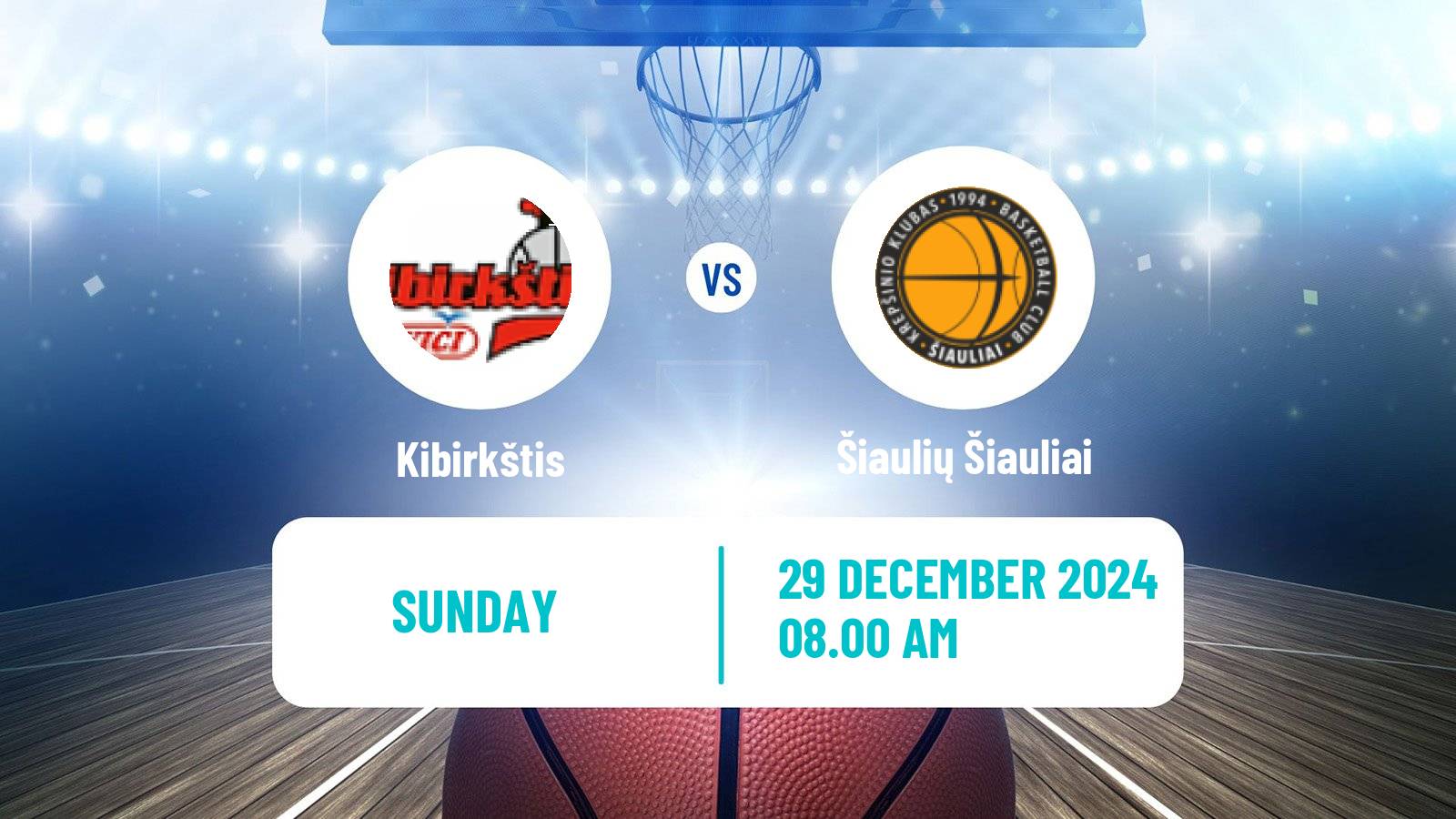 Basketball WBBL Kibirkštis - Šiaulių Šiauliai