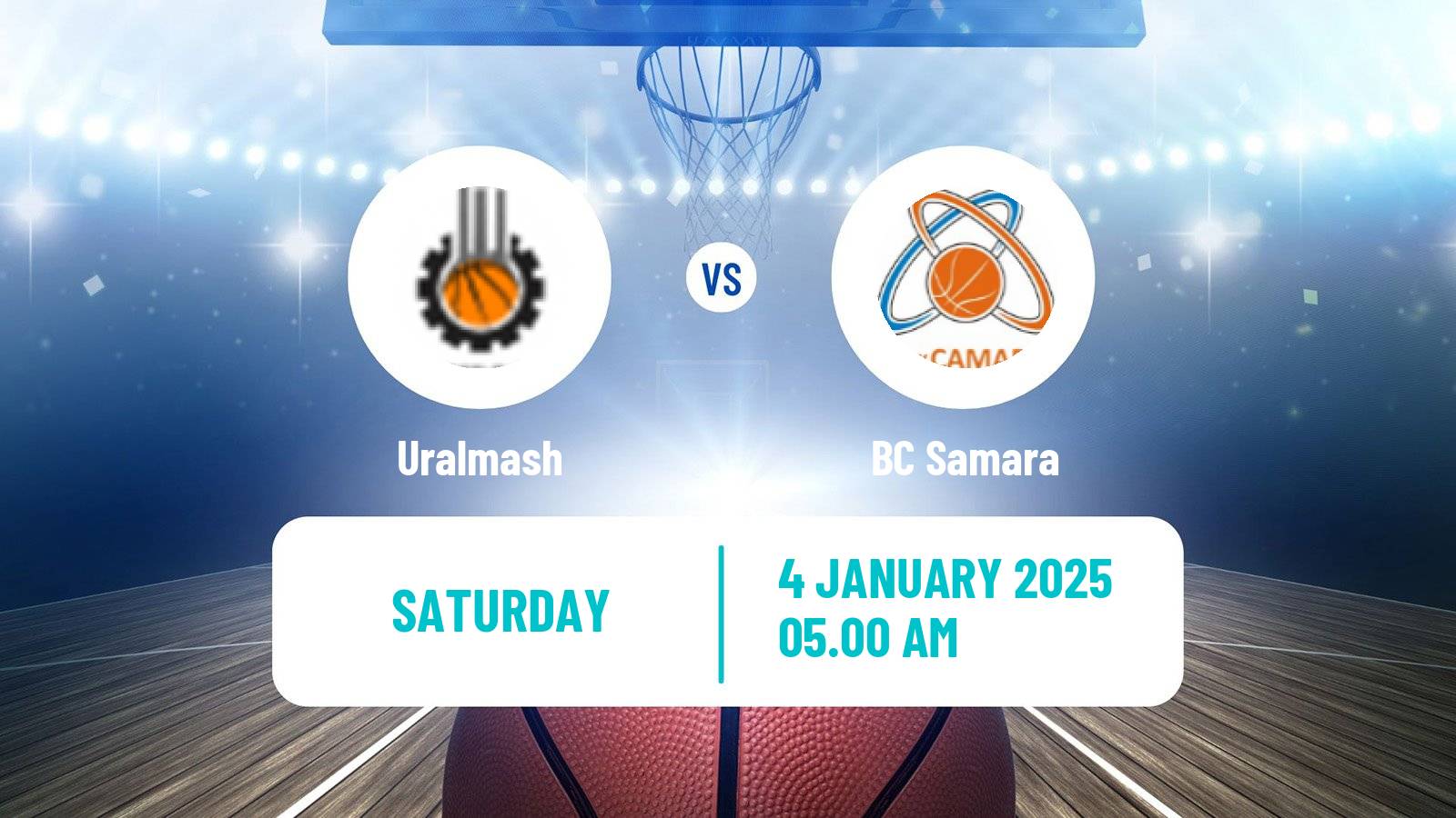 Basketball VTB United League Uralmash - Samara