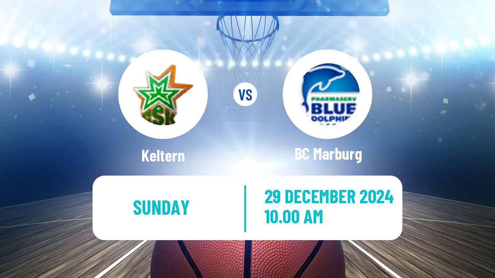 Basketball German DBBL Keltern - Marburg