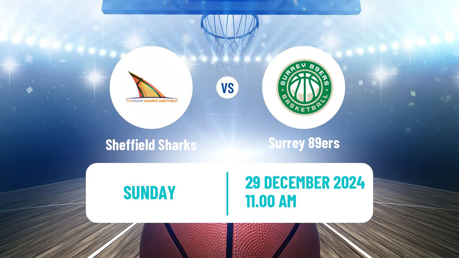 Basketball British Basketball League Sheffield Sharks - Surrey 89ers