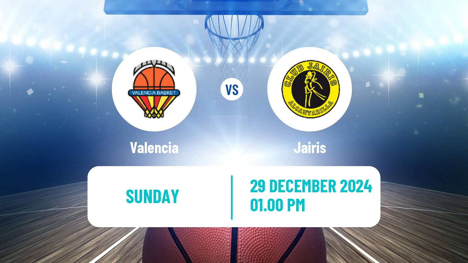 Basketball Spanish Liga Femenina Basketball Valencia - Jairis