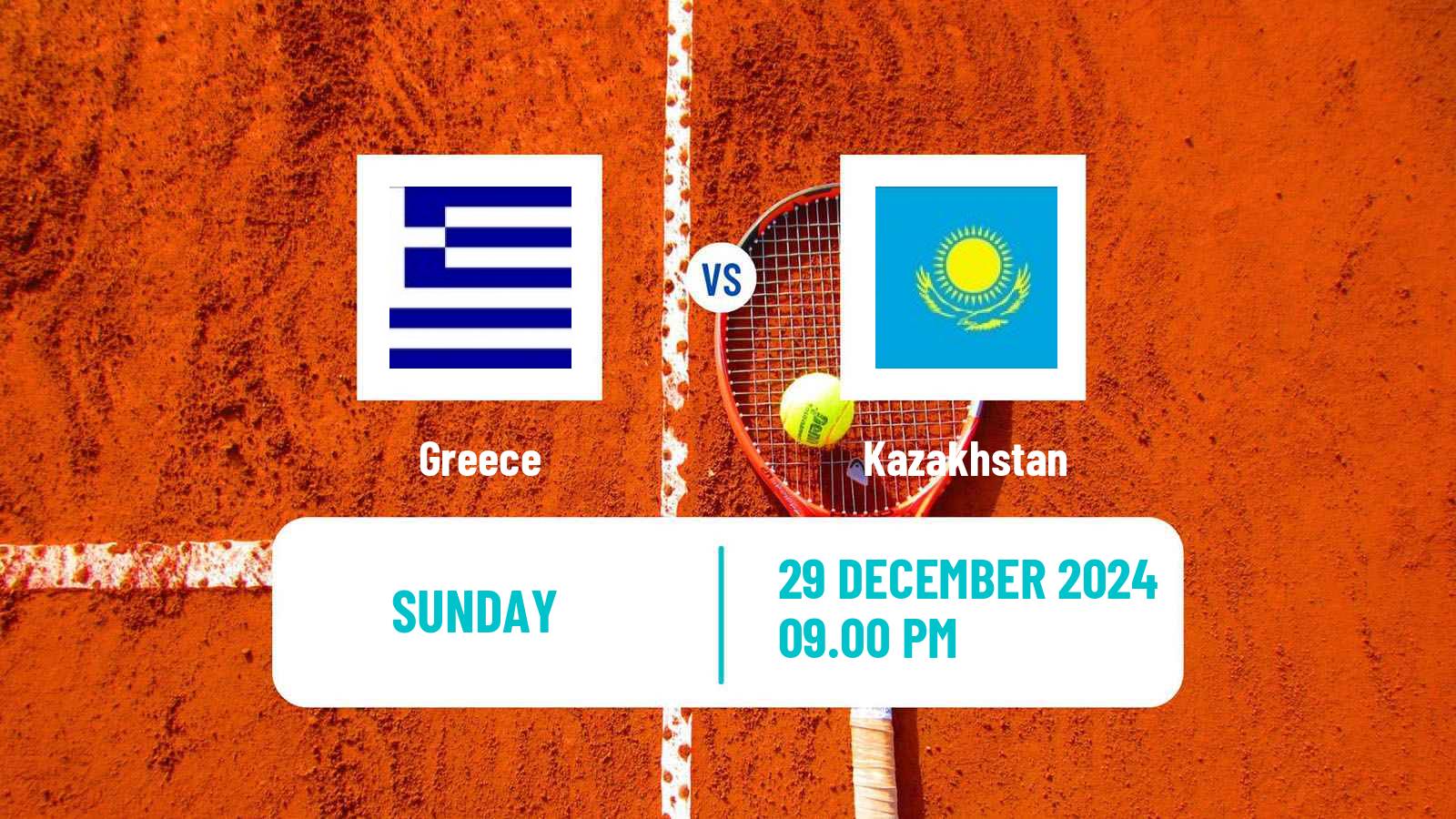 Tennis United Cup Teams Mix Tennis Greece - Kazakhstan