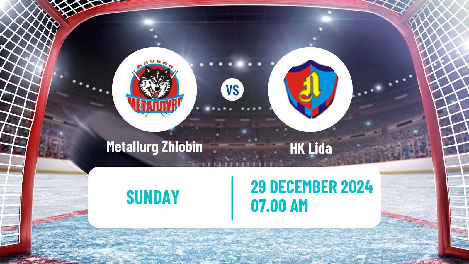 Hockey Belarusian Extraleague Metallurg Zhlobin - Lida