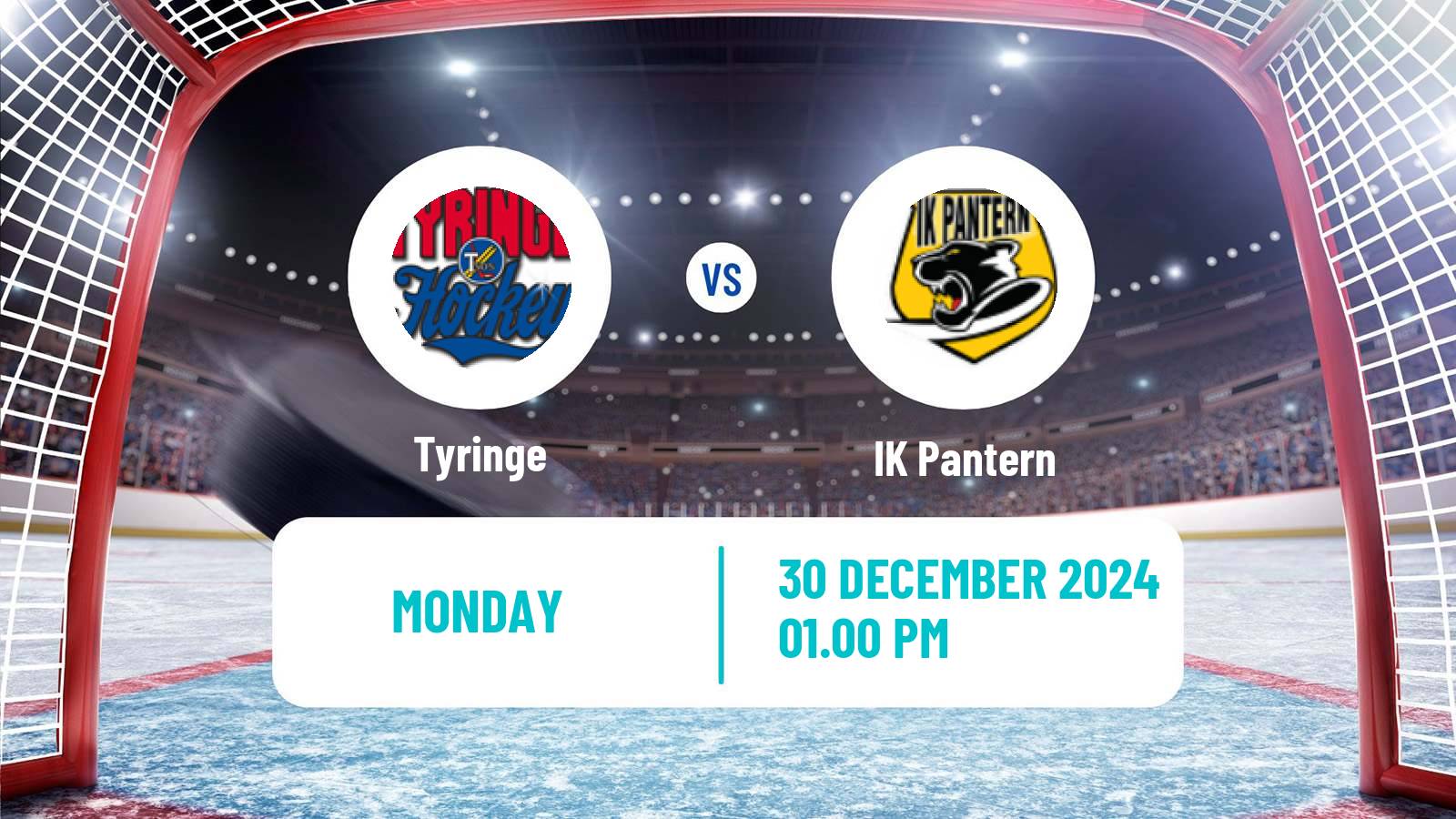 Hockey Swedish HockeyEttan Sodra Var Tyringe - Pantern