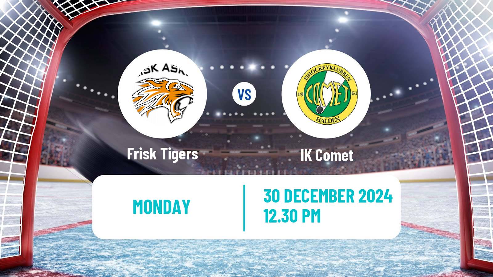 Hockey Norwegian Ligaen Hockey Frisk Tigers - Comet