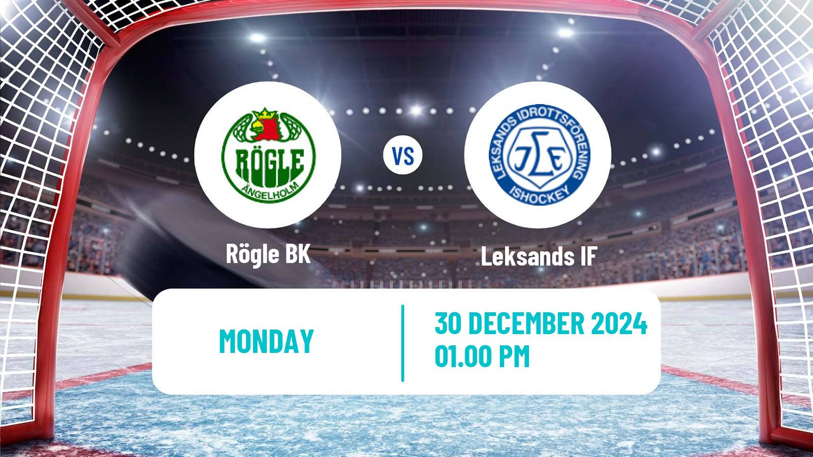 Hockey SHL Rögle - Leksand